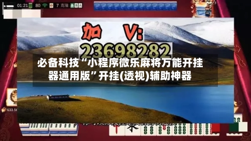 必备科技“小程序微乐麻将万能开挂器通用版”开挂(透视)辅助神器-第1张图片
