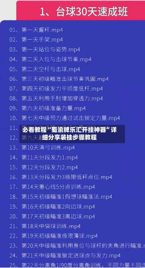 必看教程“蜀渝牌乐汇开挂神器	”详细分享装挂步骤教程-第1张图片