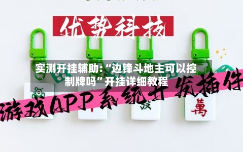实测开挂辅助:“边锋斗地主可以控制牌吗”开挂详细教程-第1张图片