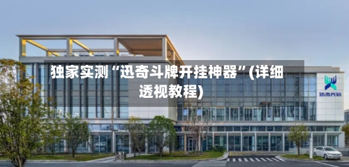 独家实测“迅奇斗牌开挂神器”(详细透视教程)-第1张图片