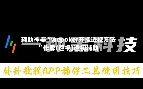 辅助神器“wepoker开挂透视方法	”作弊(透视)透视辅助-第1张图片
