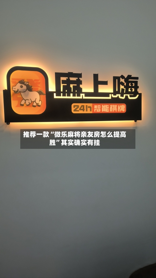 推荐一款“微乐麻将亲友房怎么提高胜”其实确实有挂-第1张图片