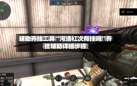 辅助开挂工具“河洛杠次有挂吗”开挂辅助详细步骤-第1张图片