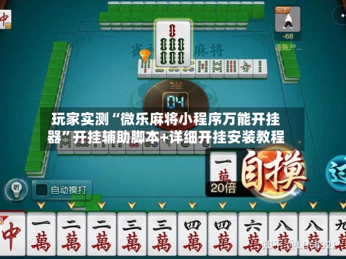玩家实测“微乐麻将小程序万能开挂器”开挂辅助脚本+详细开挂安装教程-第1张图片
