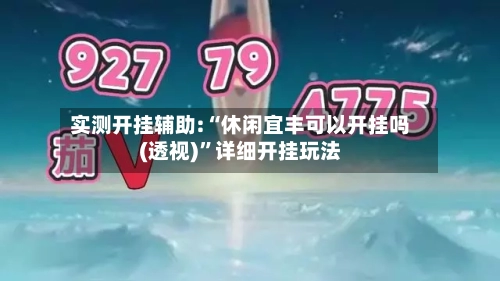 实测开挂辅助:“休闲宜丰可以开挂吗(透视)”详细开挂玩法-第1张图片