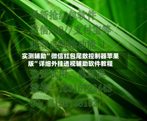 实测辅助”微信红包尾数控制器苹果版”详细外挂透视辅助软件教程-第1张图片