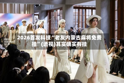 2026首发科技“老友内蒙古麻将免费挂”(透视)其实确实有挂-第1张图片