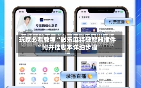 玩家必看教程“微乐麻将破解器插件”附开挂脚本详细步骤-第1张图片