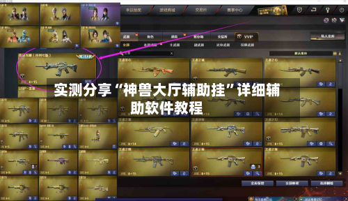 实测分享“神兽大厅辅助挂	”详细辅助软件教程-第1张图片