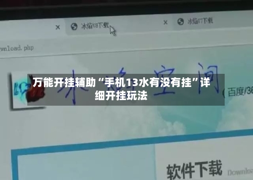 万能开挂辅助“手机13水有没有挂	”详细开挂玩法-第1张图片