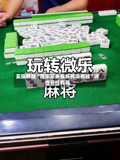 实操教程“微乐家乡麻将有没有挂”详细开挂教程-第1张图片