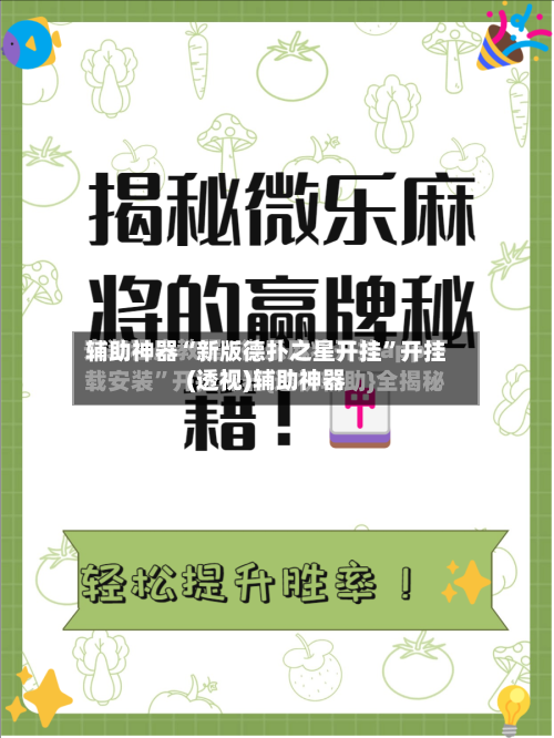 辅助神器“新版德扑之星开挂	”开挂(透视)辅助神器-第1张图片