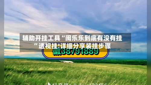 辅助开挂工具“闽乐乐到底有没有挂”透视挂!详细分享装挂步骤-第1张图片