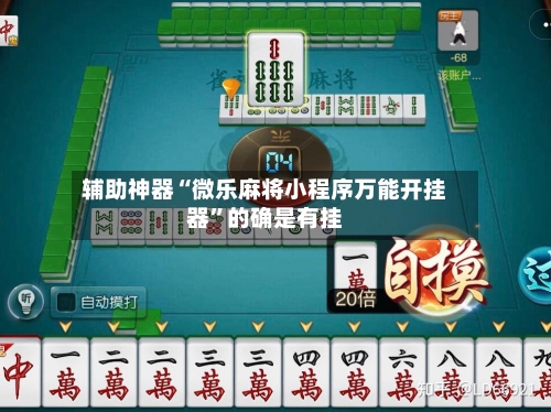 辅助神器“微乐麻将小程序万能开挂器	”的确是有挂-第1张图片