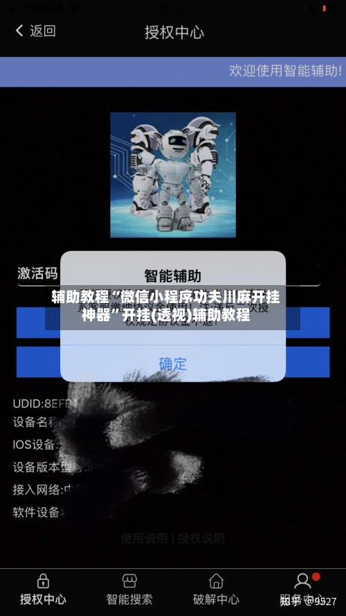 辅助教程“微信小程序功夫川麻开挂神器”开挂(透视)辅助教程-第1张图片