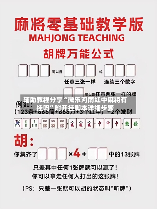 辅助教程分享“微乐河南红中麻将有挂吗”附开挂脚本详细步骤-第1张图片