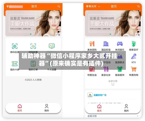 辅助神器“微信小程序家乡大贰开挂器”(原来确实是有插件)-第1张图片