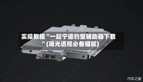 实操教程“一起宁德钓蟹辅助器下载”(曝光透视必备猫腻)-第1张图片