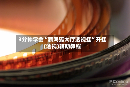 3分钟学会“新鸿狐大厅透视挂”开挂(透视)辅助教程-第1张图片