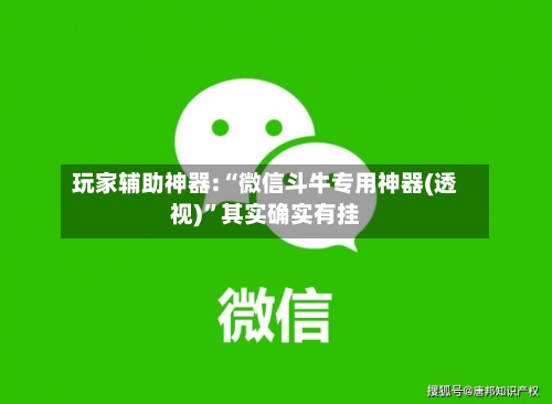 玩家辅助神器:“微信斗牛专用神器(透视)	”其实确实有挂-第1张图片