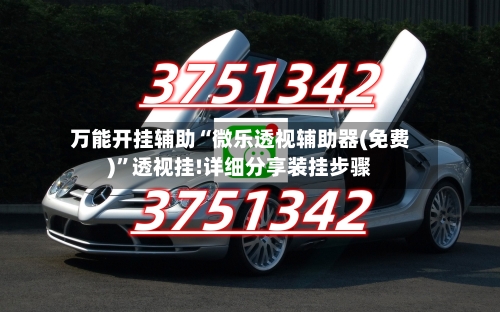 万能开挂辅助“微乐透视辅助器(免费)”透视挂!详细分享装挂步骤-第1张图片