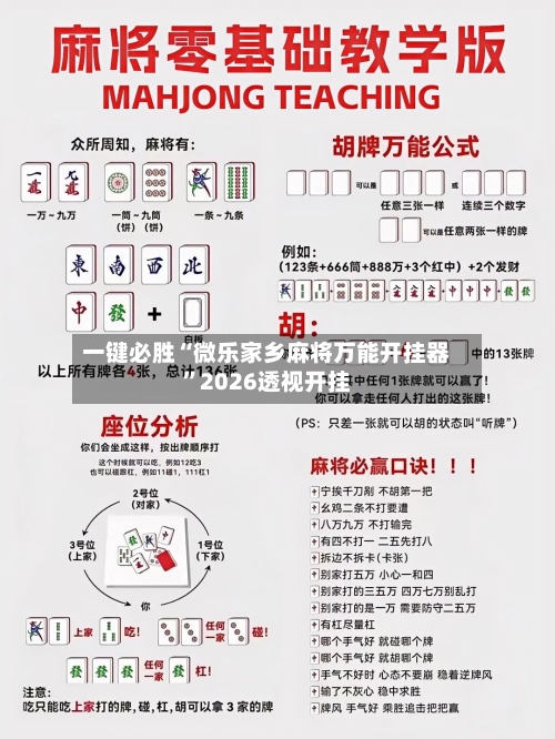 一键必胜“微乐家乡麻将万能开挂器	”2026透视开挂-第1张图片