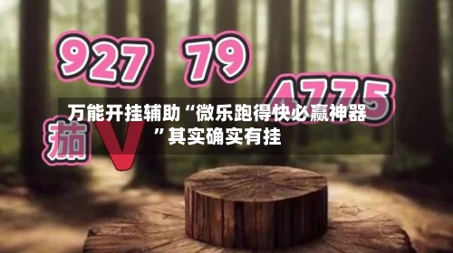 万能开挂辅助“微乐跑得快必赢神器	”其实确实有挂-第1张图片