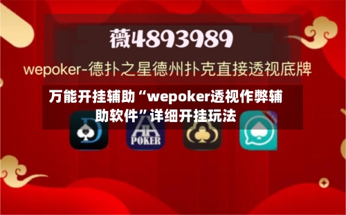 万能开挂辅助“wepoker透视作弊辅助软件”详细开挂玩法-第1张图片
