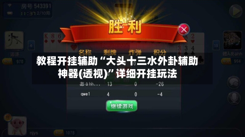 教程开挂辅助“大头十三水外卦辅助神器(透视)	”详细开挂玩法-第1张图片