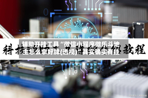 辅助开挂工具“微信小程序微乐斗地主怎么拿好牌(透视)”其实确实有挂-第1张图片