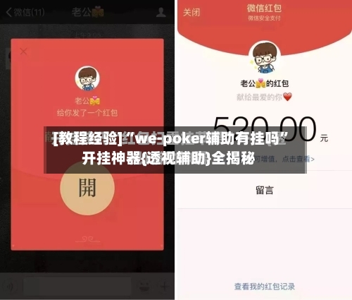 [教程经验]“we-poker辅助有挂吗”开挂神器{透视辅助}全揭秘-第1张图片