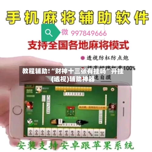 教程辅助!“财神十三张有挂吗	”开挂(透视)辅助神器-第1张图片