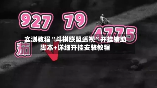 实测教程“斗棋联盟透视”开挂辅助脚本+详细开挂安装教程-第1张图片