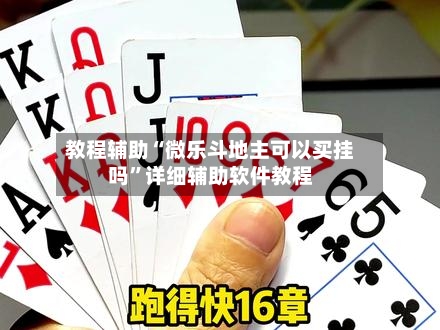 教程辅助“微乐斗地主可以买挂吗”详细辅助软件教程-第1张图片