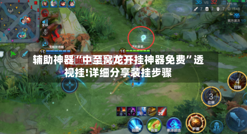 辅助神器“中至窝龙开挂神器免费”透视挂!详细分享装挂步骤-第1张图片