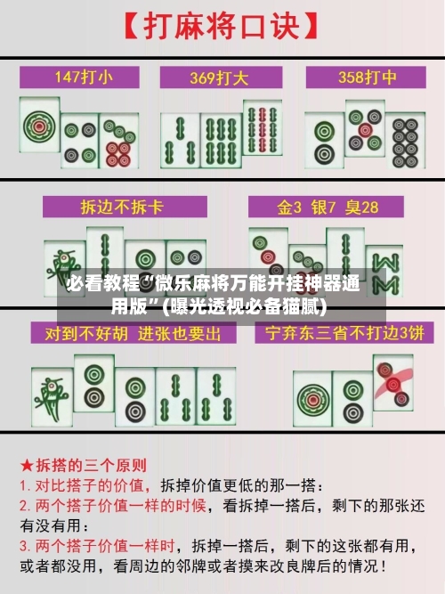 必看教程“微乐麻将万能开挂神器通用版	”(曝光透视必备猫腻)-第1张图片
