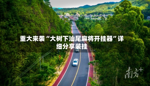 重大来袭“大树下汕尾麻将开挂器	”详细分享装挂-第1张图片