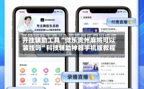 开挂辅助工具“微乐贵州麻将可以装挂吗	”科技辅助神器手机版教程-第1张图片