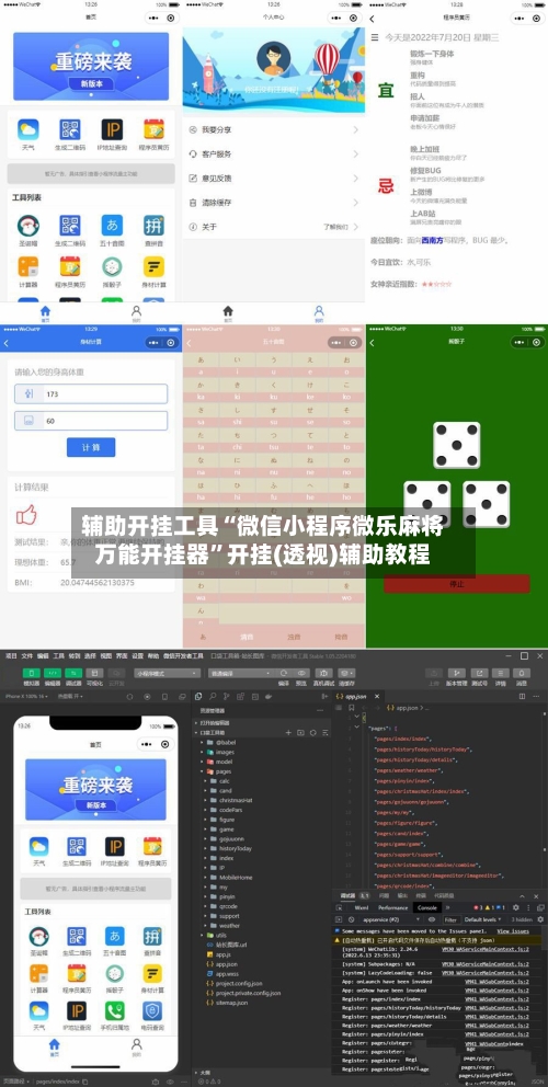 辅助开挂工具“微信小程序微乐麻将万能开挂器”开挂(透视)辅助教程-第1张图片