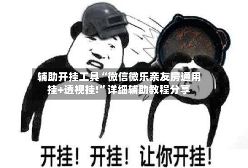 辅助开挂工具“微信微乐亲友房通用挂+透视挂!”详细辅助教程分享-第1张图片