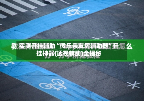实测开挂辅助“微乐亲友房辅助器”开挂神器{透视辅助}全揭秘-第1张图片