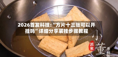 2026首发科技:“方片十三张可以开挂吗”详细分享装挂步骤教程-第1张图片
