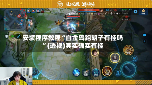 安装程序教程“白金岛跑胡子有挂吗	”(透视)其实确实有挂-第1张图片
