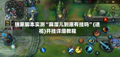 独家脚本实测“麻溜儿到底有挂吗	”(透视)开挂详细教程-第1张图片