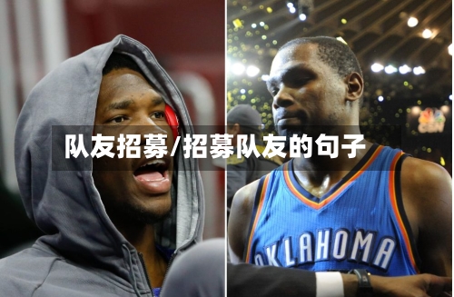 队友招募/招募队友的句子-第1张图片