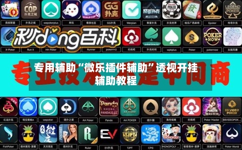专用辅助“微乐插件辅助”透视开挂辅助教程-第1张图片