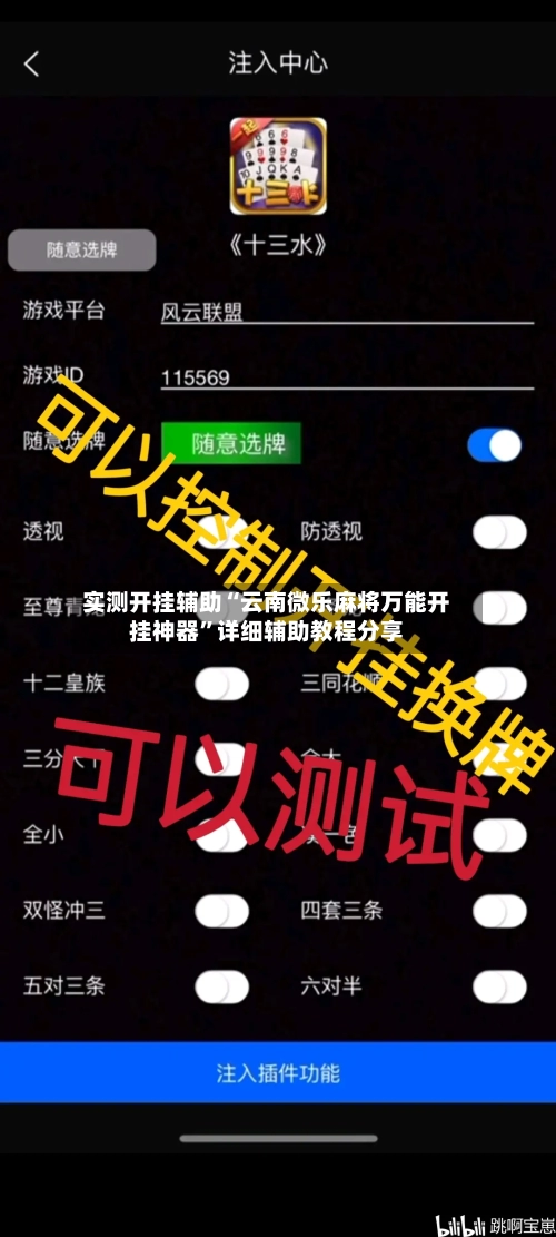 实测开挂辅助“云南微乐麻将万能开挂神器	”详细辅助教程分享-第1张图片