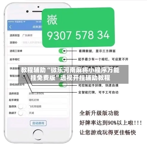 教程辅助“微乐河南麻将小程序万能挂免费版”透视开挂辅助教程-第1张图片