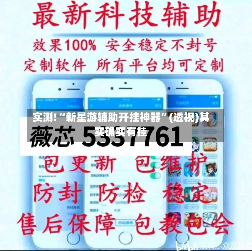 实测!“新星游辅助开挂神器”(透视)其实确实有挂-第1张图片