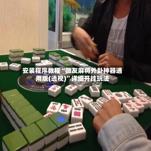 安装程序教程“微友麻将外卦神器通用版(透视)”详细开挂玩法-第1张图片
